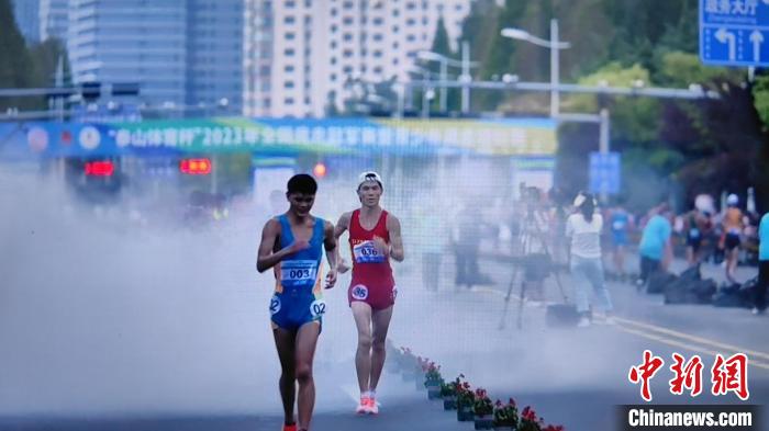 日照海滨成为全国竞走赛场焦点，全国竞走冠军