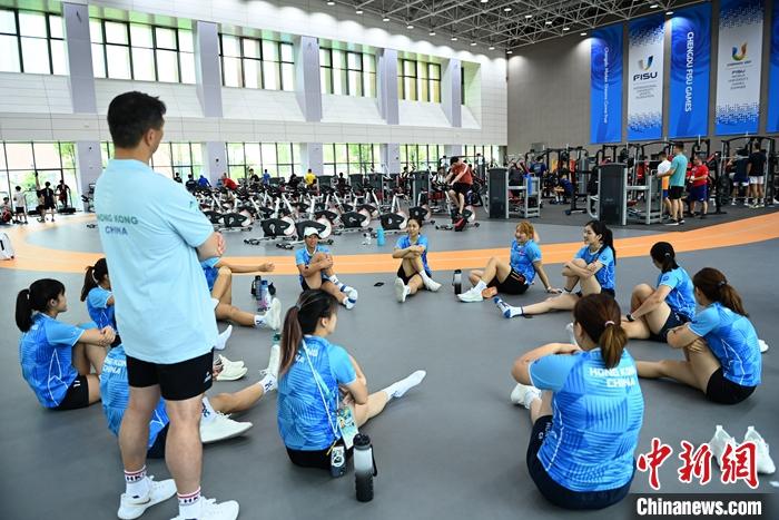 中国香港代表团全力冲击成都大运会奖牌新高