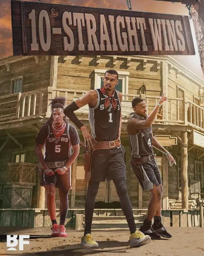 文班亚马狂砍41分18板 马刺大胜勇士创队史纪录