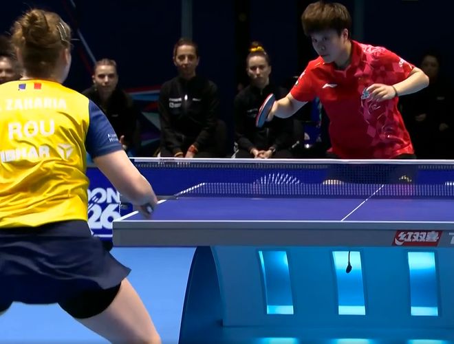 中国女乒3-0横扫罗马尼亚 集体爆发助小组开门红